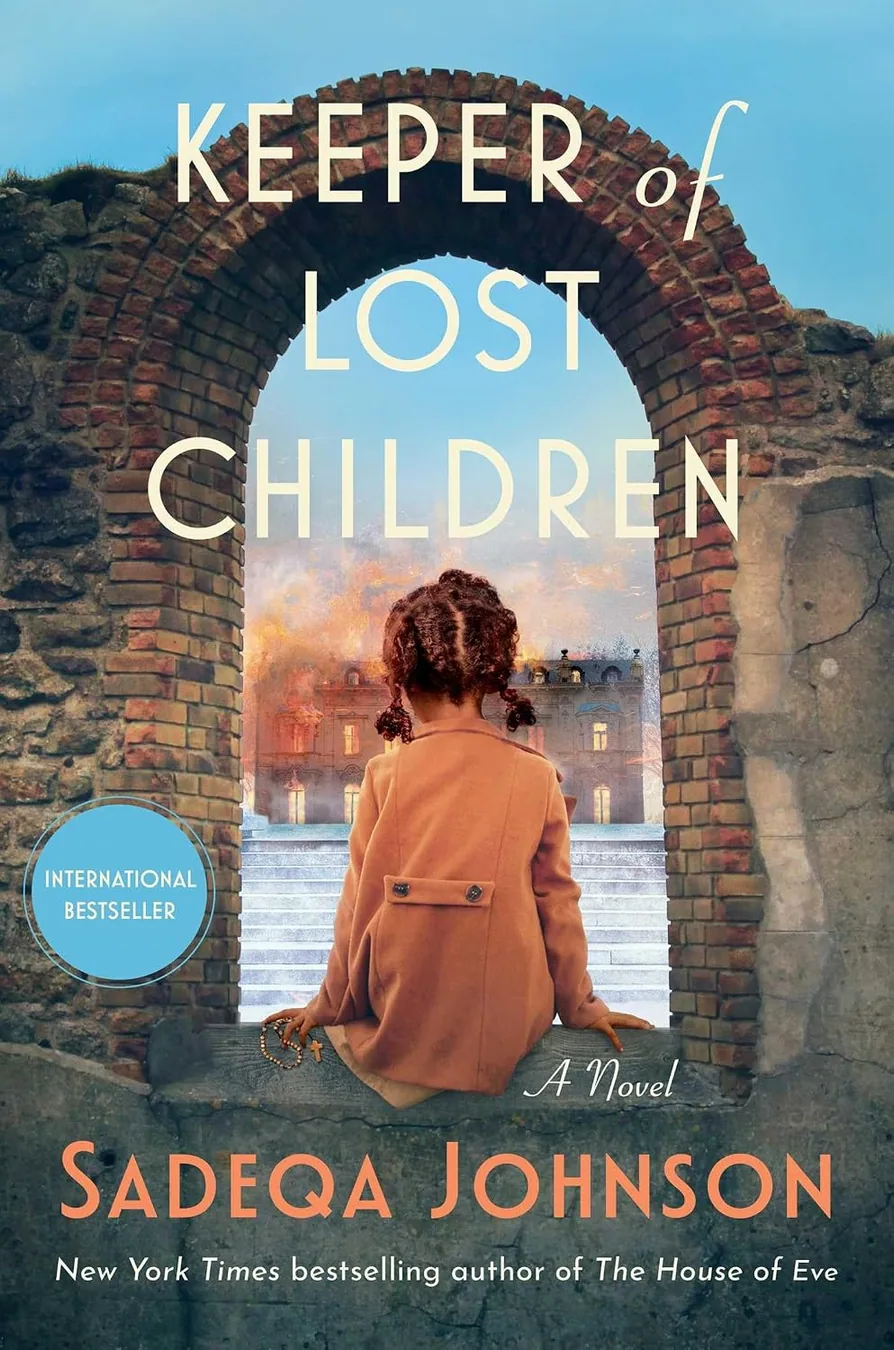 Keeper of Lost Children by Sadeqa Johnson book cover for the Book of the Day historical fiction book review