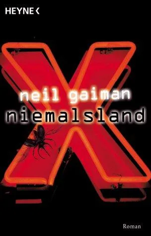 Neverwhere by Neil Gaiman book cover for the Book of the Day urban fantasy book review