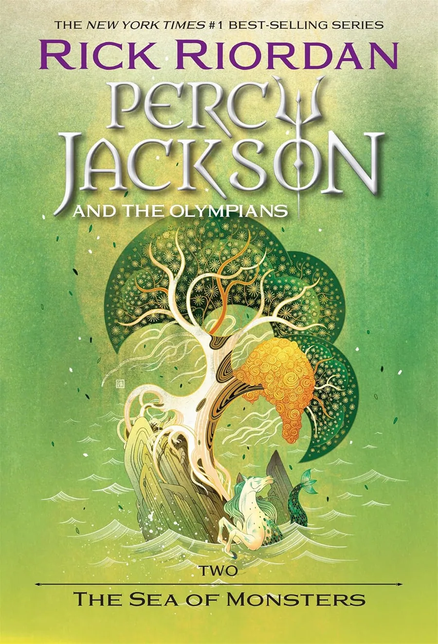 Cover of Percy Jackson and the Olympians, Book Two: The Sea of Monsters by Rick Riordan