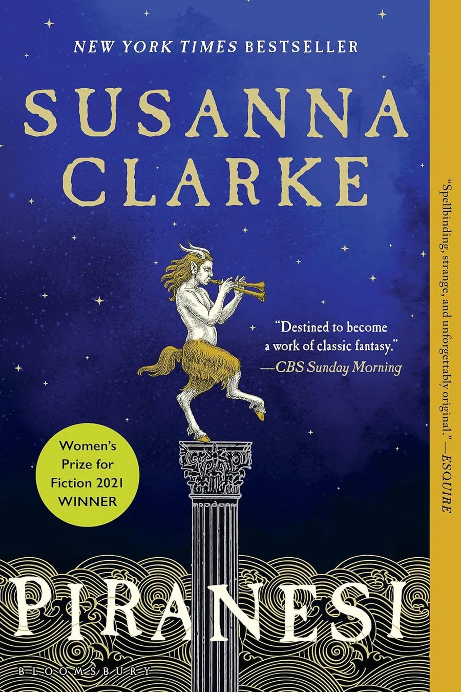 Cover of Piranesi by Susanna Clarke