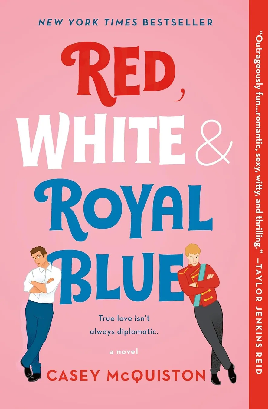 Cover of Red, White & Royal Blue by Casey McQuiston