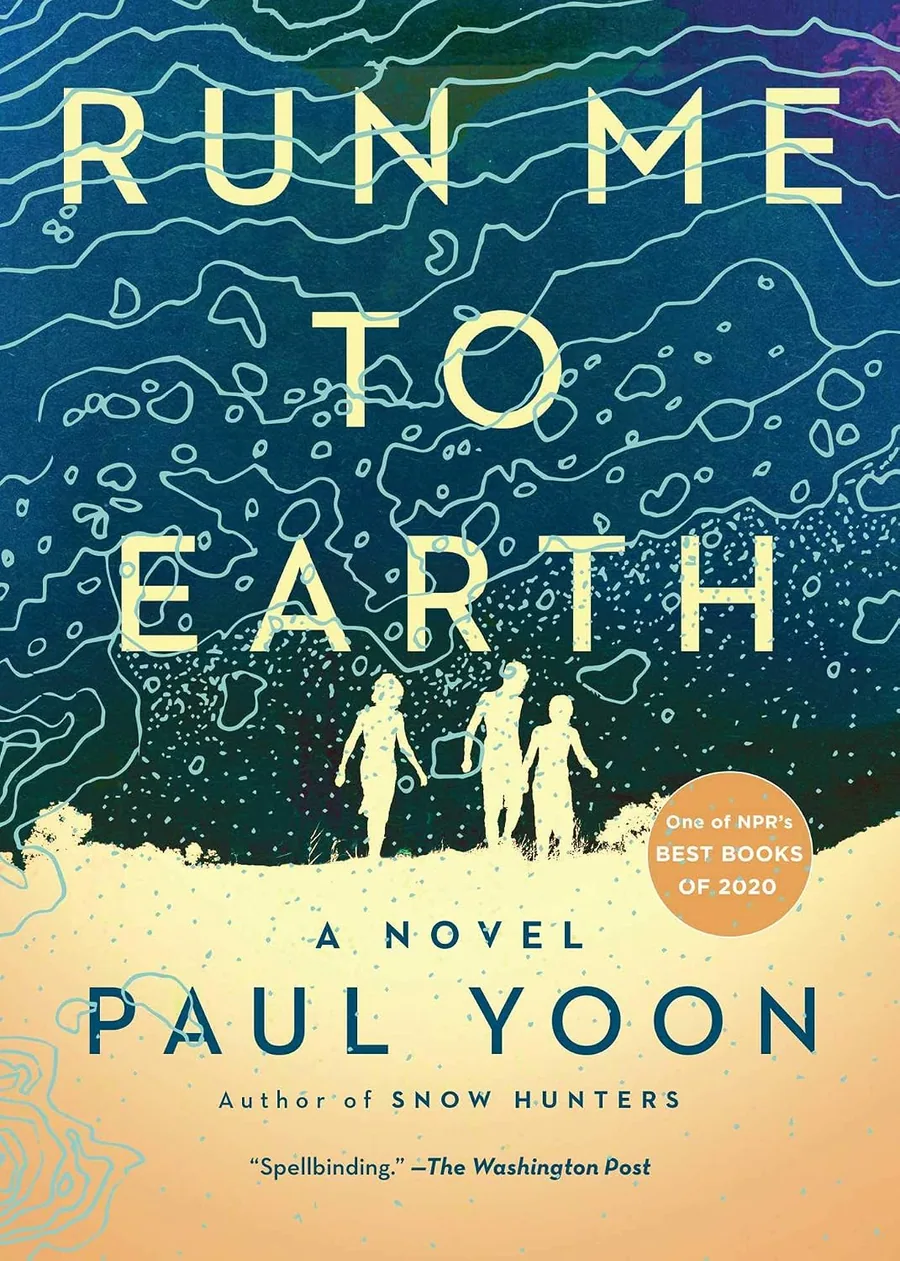 Run Me to Earth by Paul Yoon book cover for the Book of the Day literary fiction book review