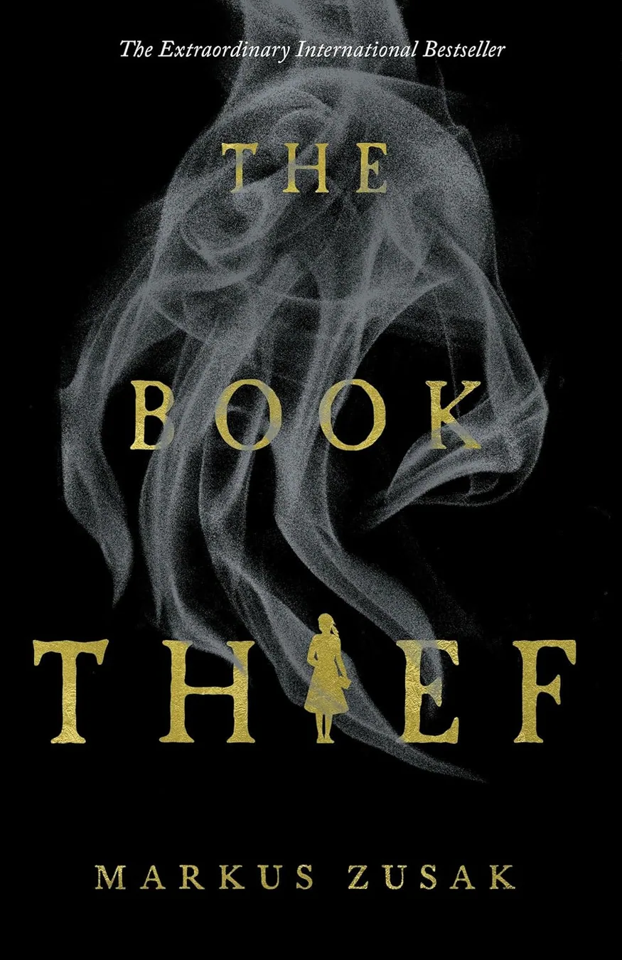 The Book Thief by Markus Zusak book cover for the Book of the Day historical fiction book review