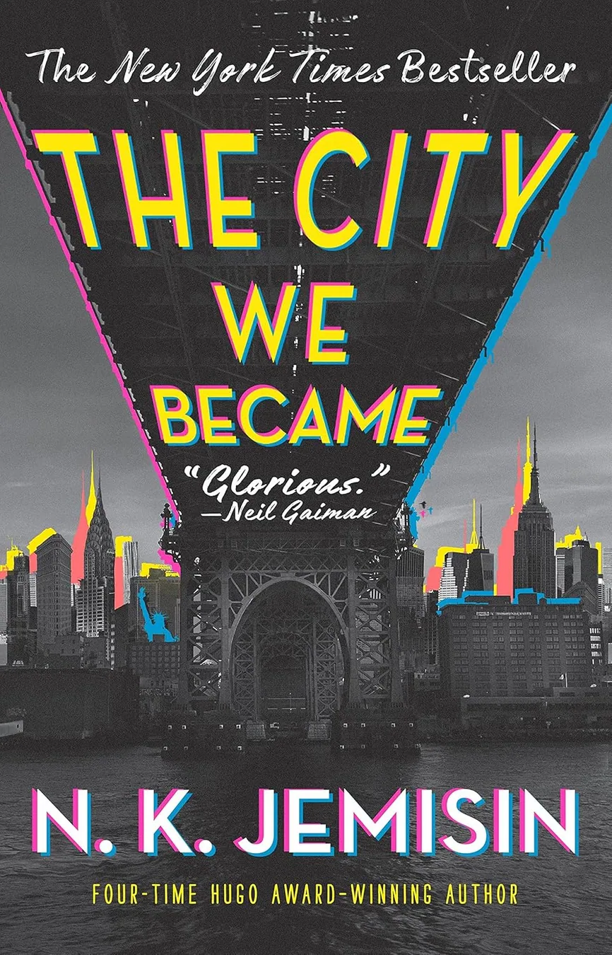 The City We Became by N. K. Jemisin book cover for the Book of the Day fantasy book review