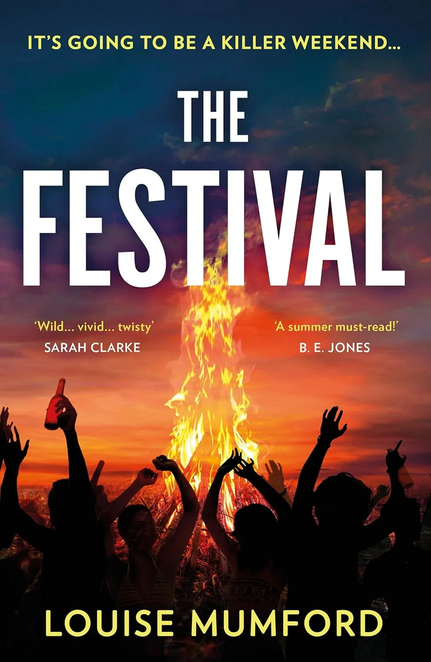 The Festival by Louise Mumford book cover for the Book of the Day thriller book review