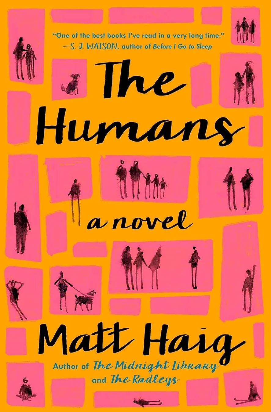 The Humans by Matt Haig book cover for the Book of the Day literary fiction book review