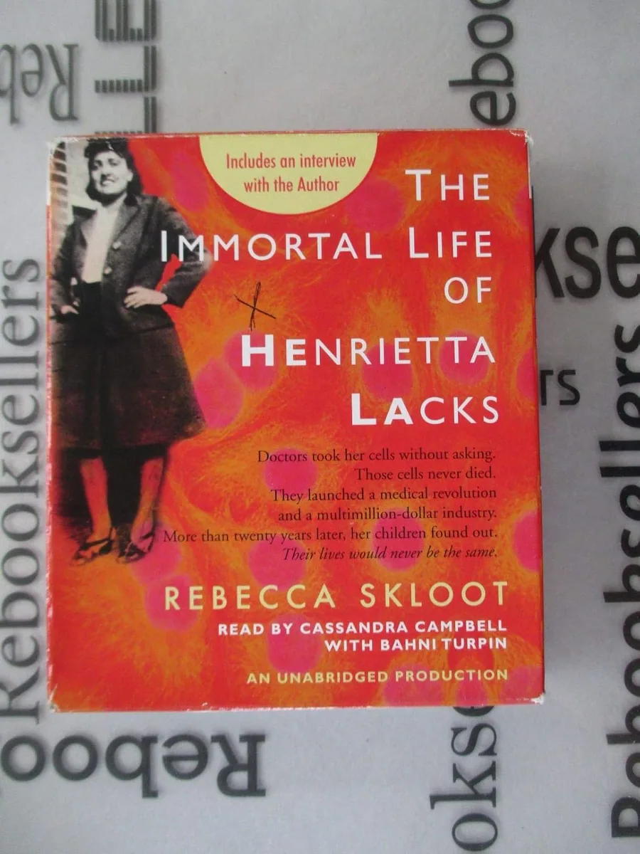 Cover of The Immortal Life of Henrietta Lacks by Rebecca Skloot
