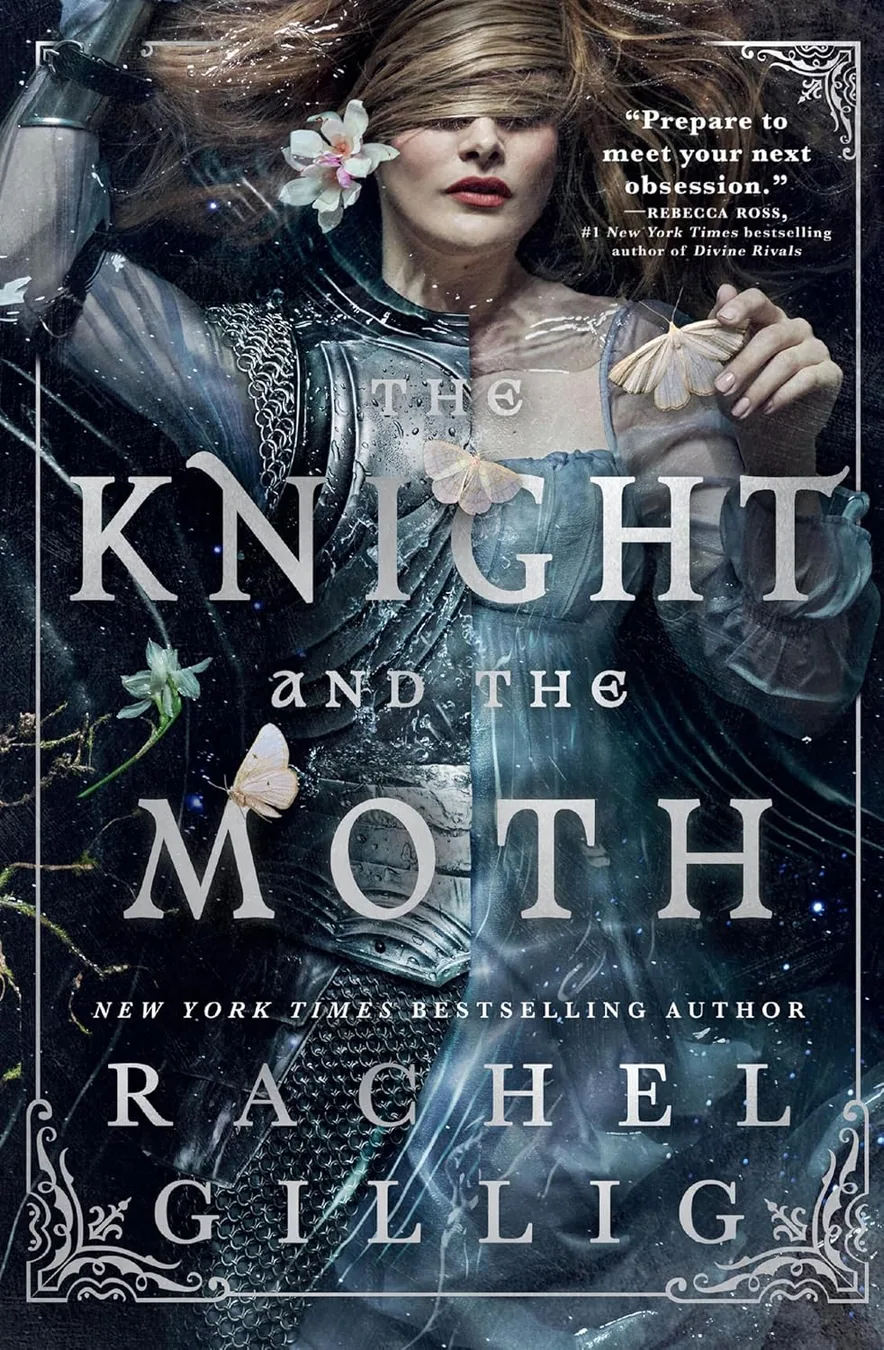The Knight and the Moth by Rachel Gillig book cover for the Book of the Day romantasy book review