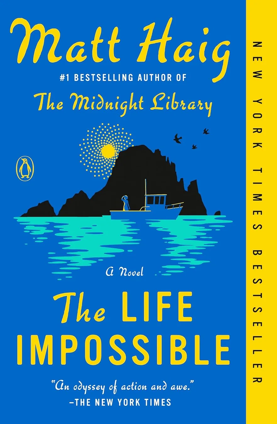 The Life Impossible by Matt Haig book cover for the Book of the Day literary fiction book review
