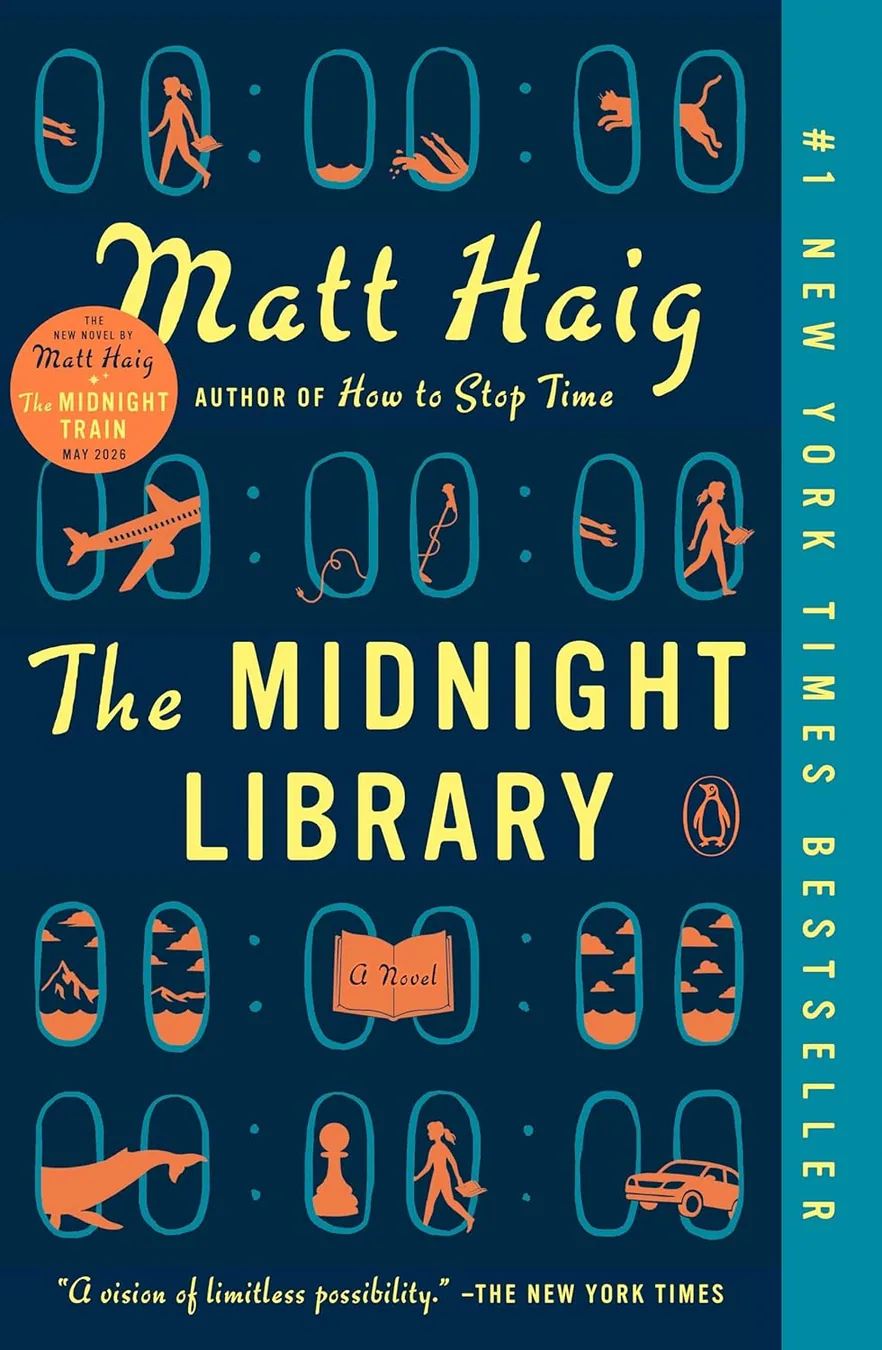 Cover of The Midnight Library: A GMA Book Club Pick: A Novel (The Midnight World) by Matt Haig