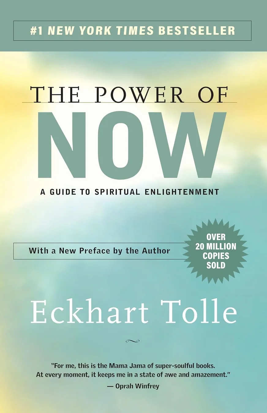 Cover of The Power of Now: A Guide to Spiritual Enlightenment by Eckhart Tolle