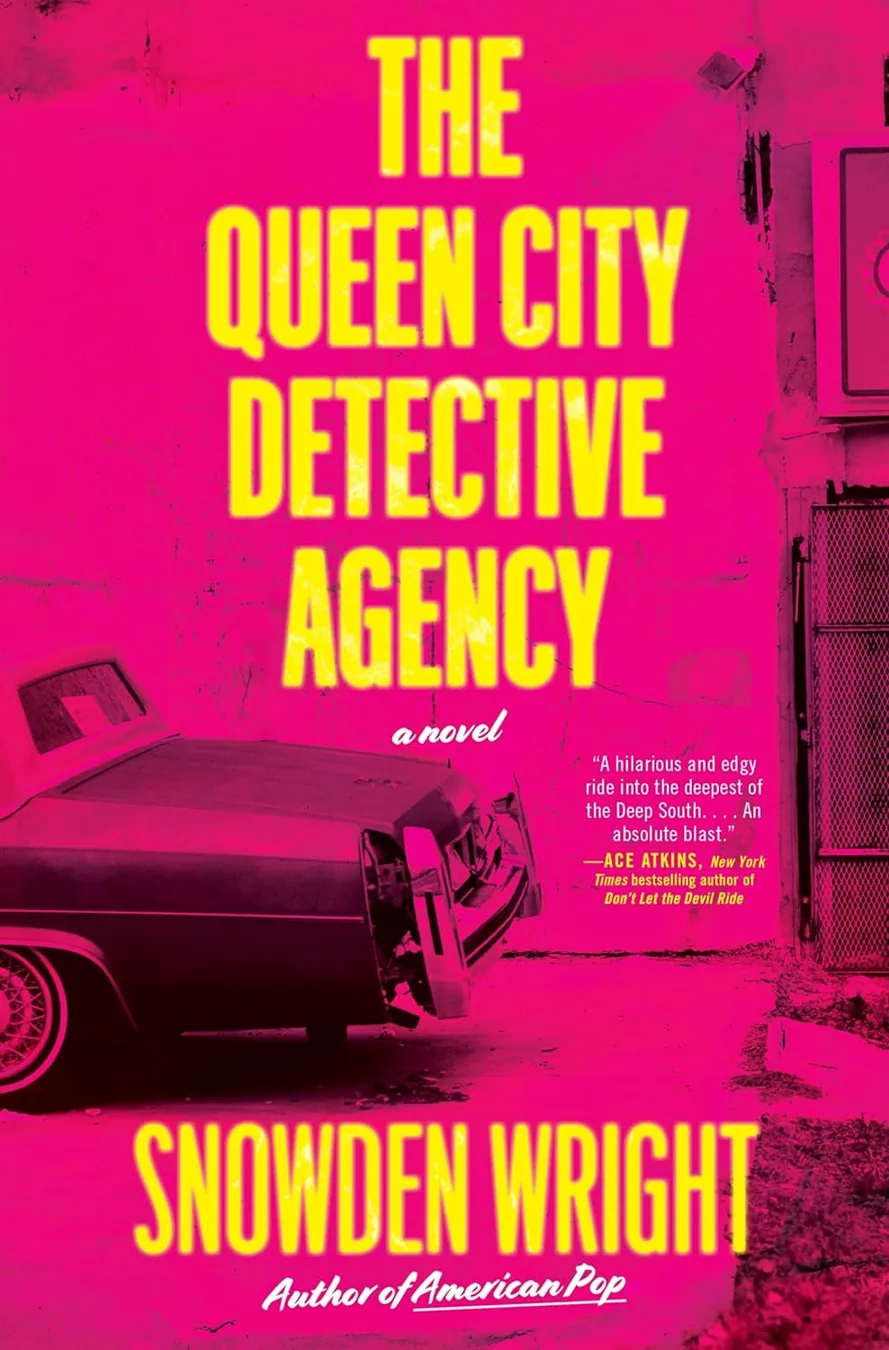 The Queen City Detective Agency by Snowden Wright book cover for the Book of the Day mystery book review