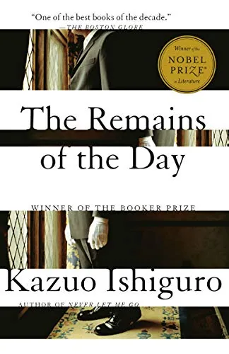 The Remains of the Day by Kazuo Ishiguro book cover for the Book of the Day literary fiction book review