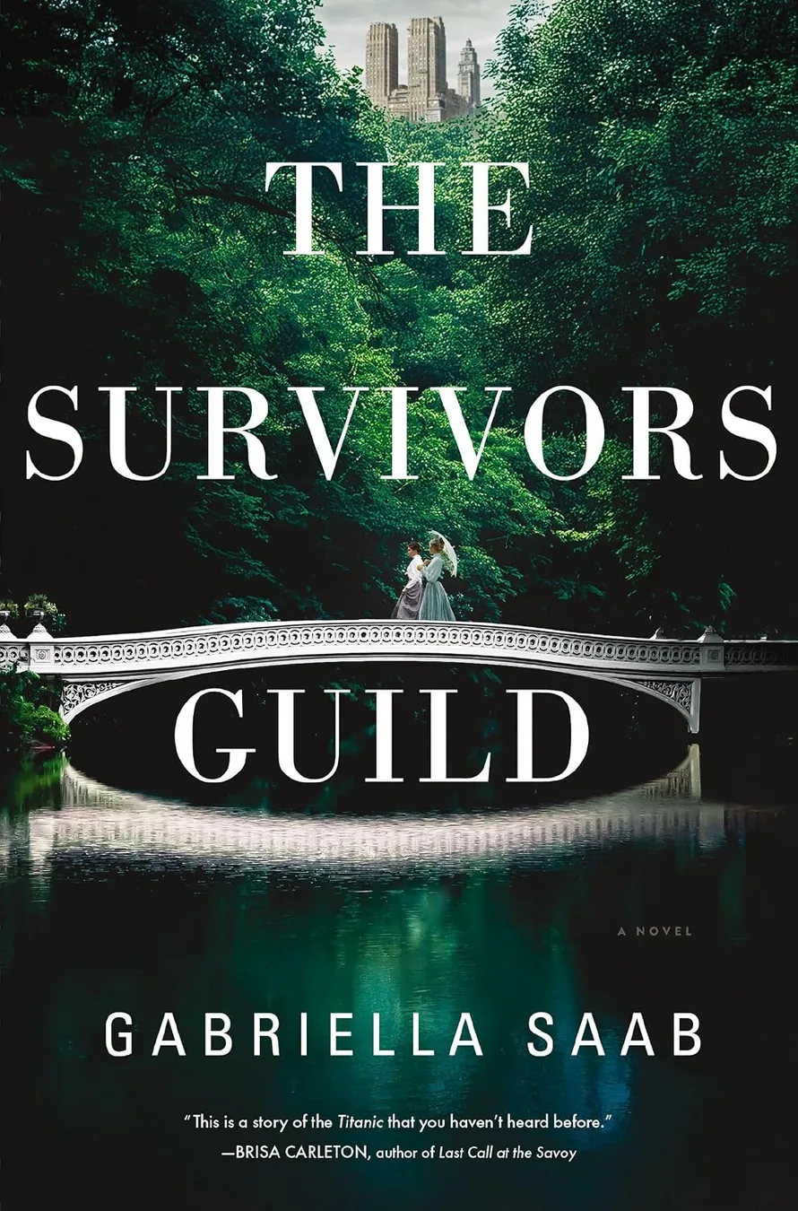 The Survivors Guild by Gabriella Saab book cover for the Book of the Day historical fiction book review