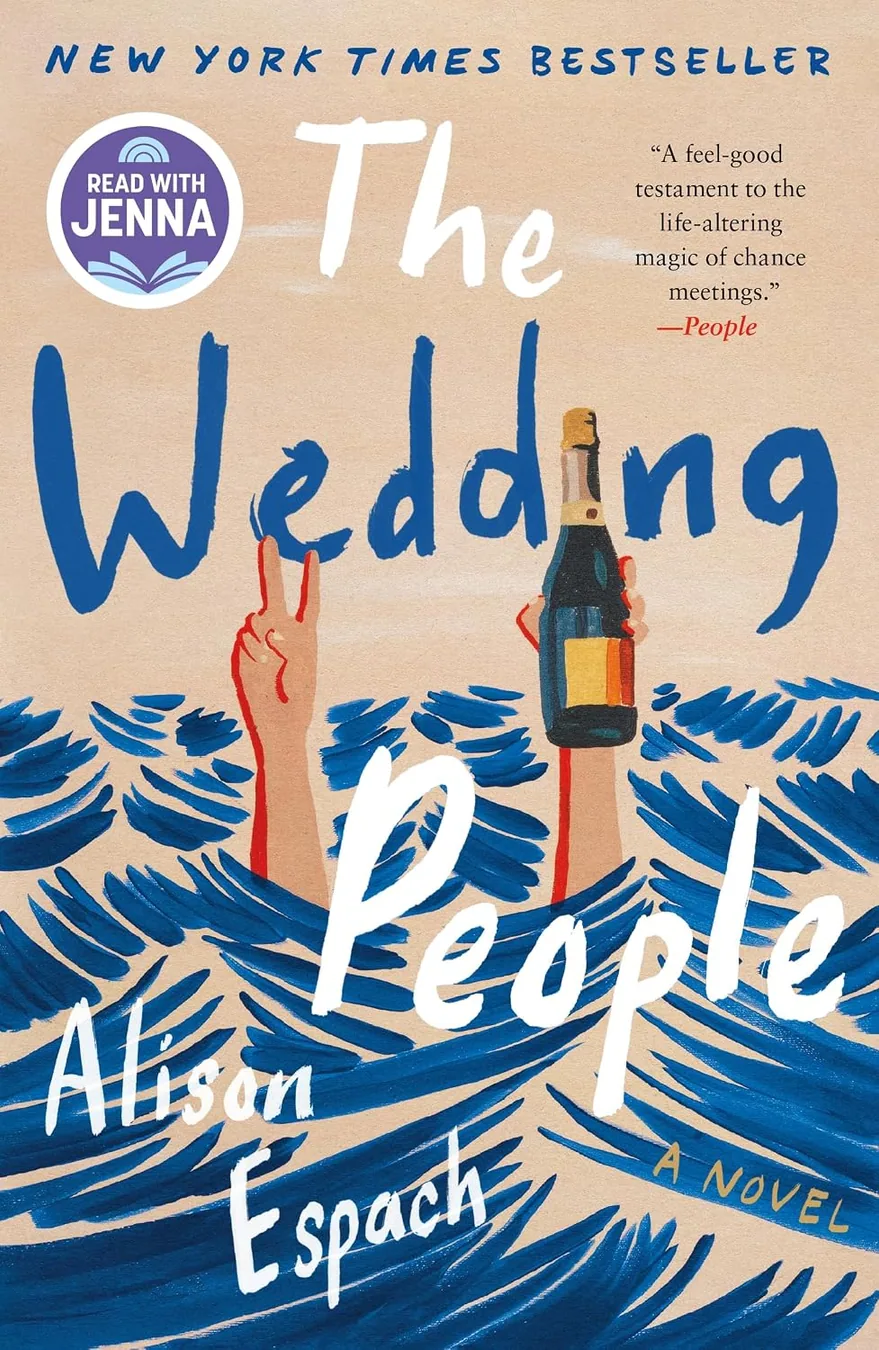 The Wedding People by Alison Espach book cover for the Book of the Day literary fiction book review