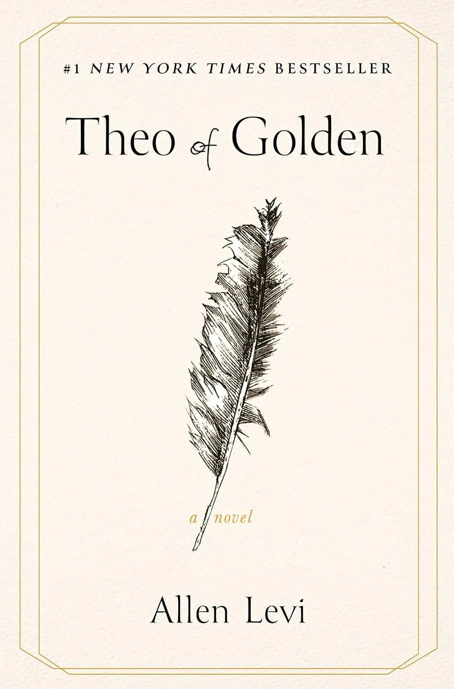 Theo of Golden by Allen Levi book cover for the Book of the Day contemporary book review