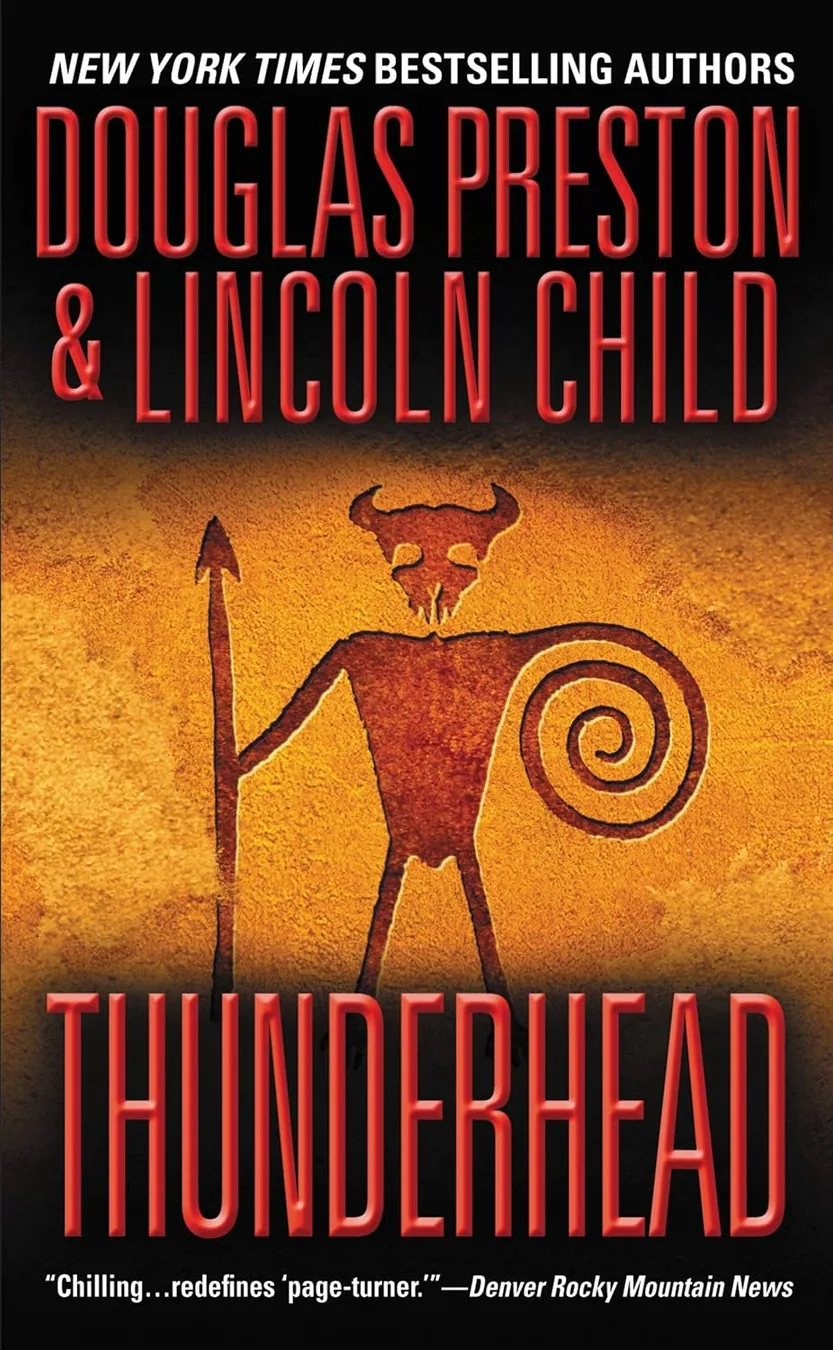 Thunderhead by Douglas Preston & Lincoln Child book cover for the Book of the Day thriller book review