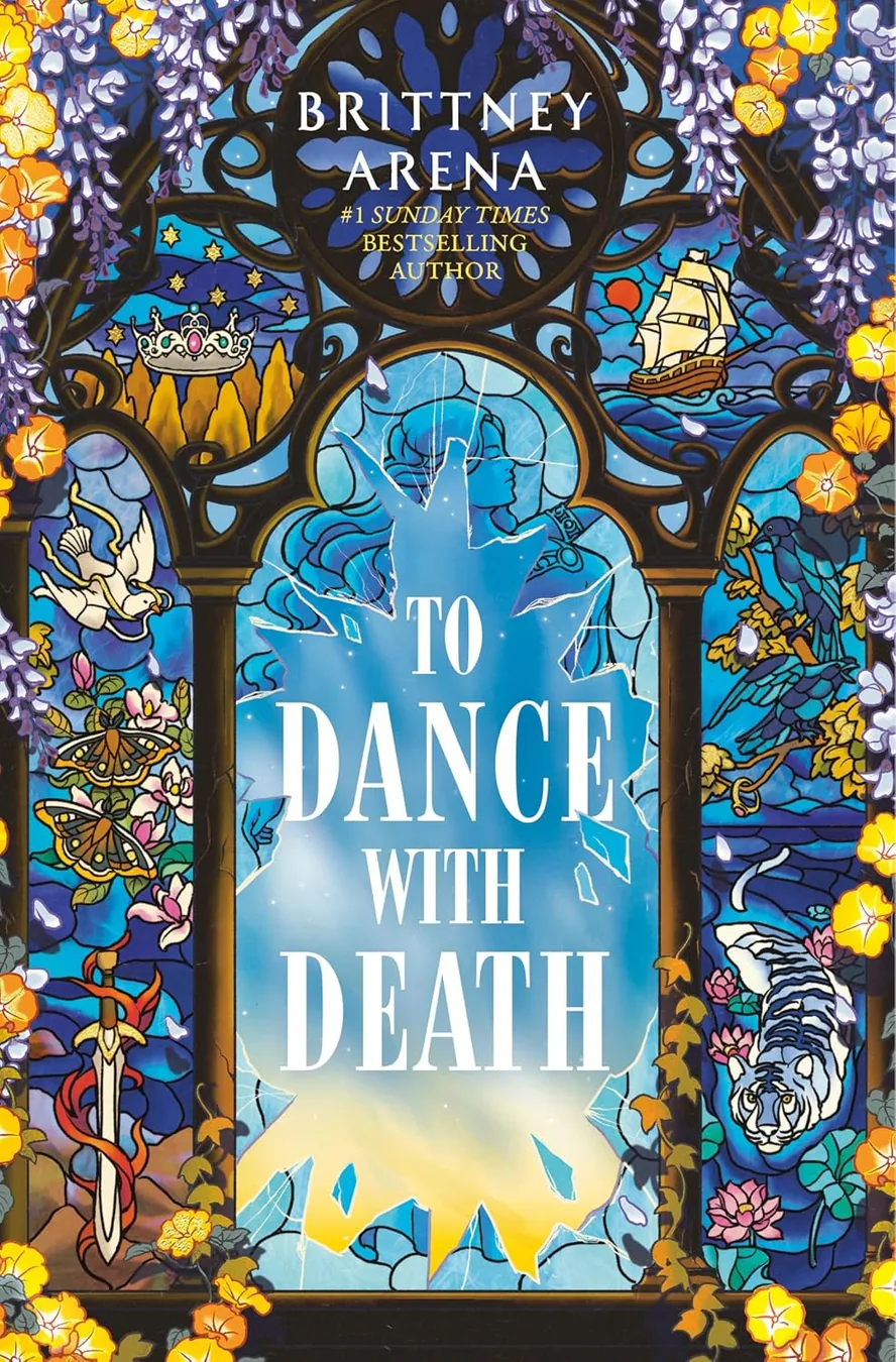 To Dance with Death by Brittney Arena book cover for the Book of the Day fantasy book review