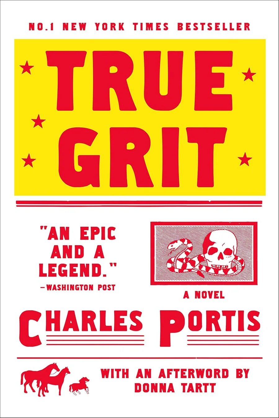 Cover of True Grit: A Novel by Charles Portis